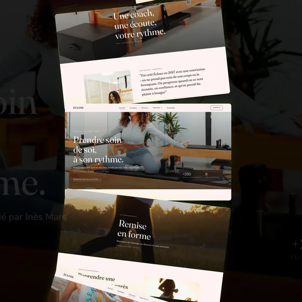 Aperçu du modèle Eclose